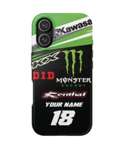 Custom Kawaksi Motocross Tough Phone Case