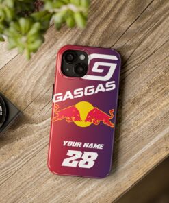Alternative view of GasGas Red Bull Racing MX MotoCross Custom Tough Phone Case