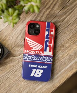 Alternative view of Honda Racing - Troy Lee Design Custom Tough Phone Case