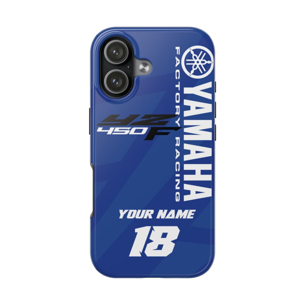 Yamaha Factory Racing MX MotoCross Custom Tough Phone Case