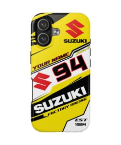 Suzuki Factory Racing Motocross Custom Tough Phone Case