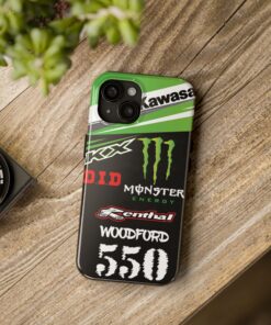 Alternative view of Custom Kawaksi Motocross Tough Phone Case